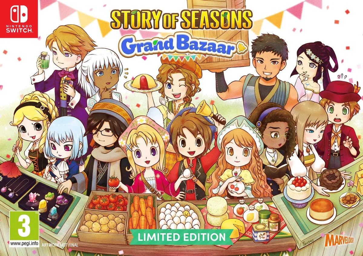 Story of Seasons: Grand Bazaar Limited Edition - Nintendo Switch