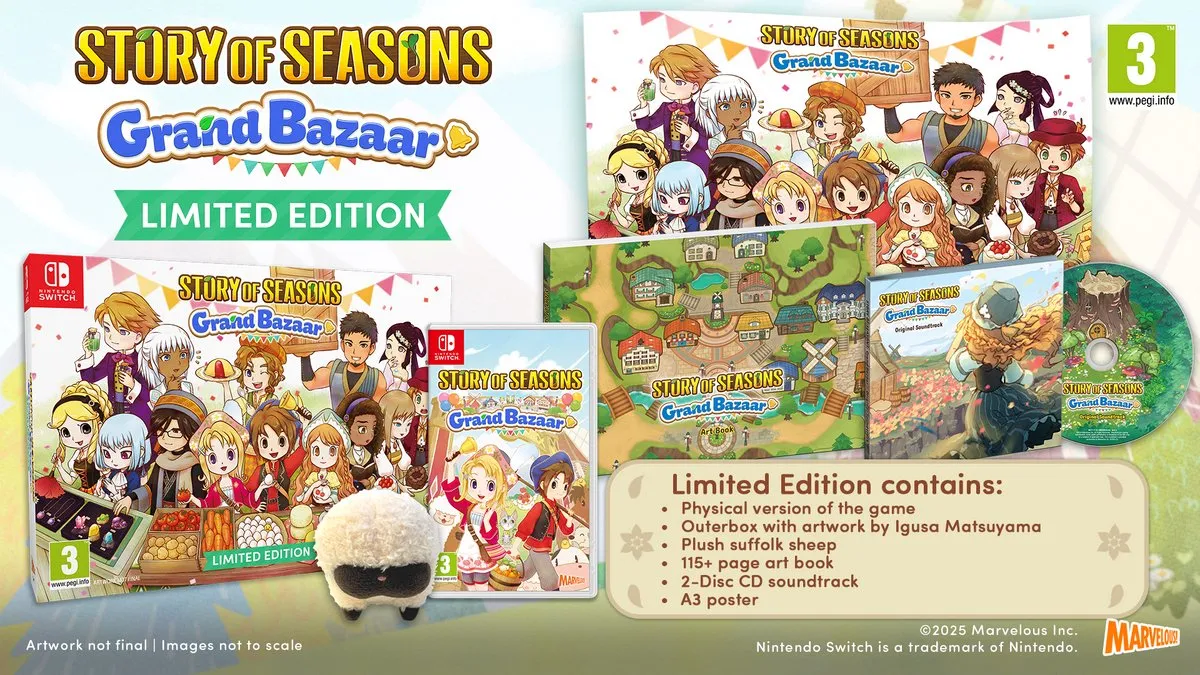 Story of Seasons: Grand Bazaar Limited Edition - Nintendo Switch