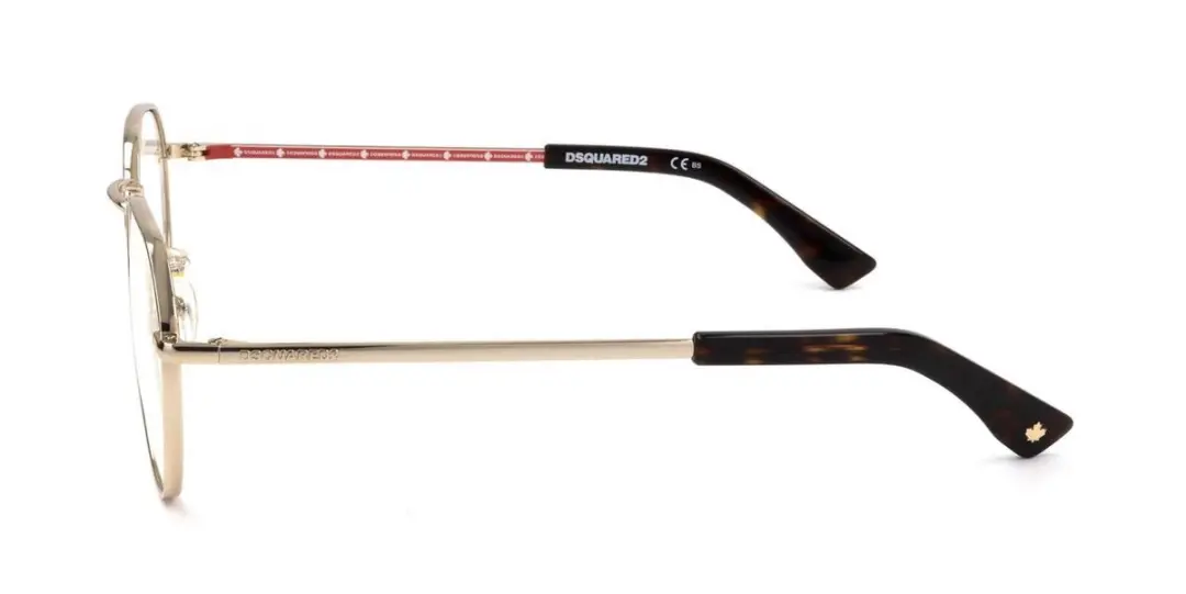 Dsquared2 D2 0019 Brilmontuur - Gold Havana
