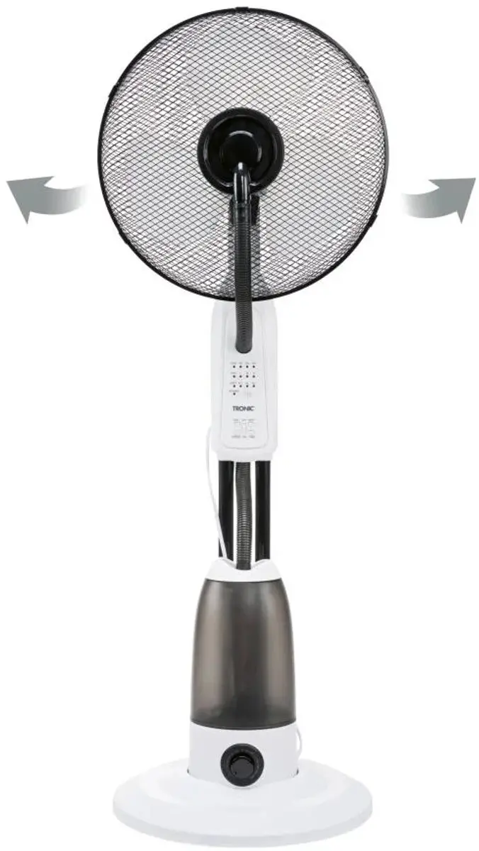 Tronic Staande Ventilator met Nevel 38cm - 2,8L