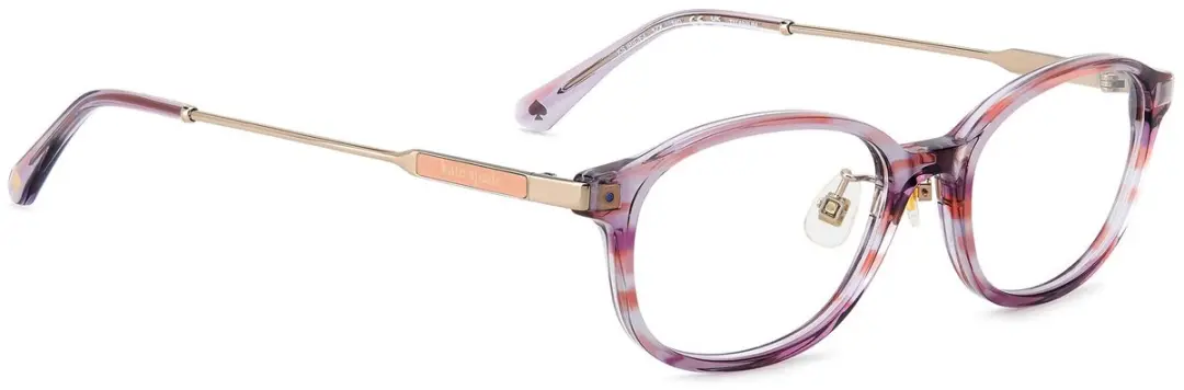 Kate Spade Irie Brilmontuur - Pink horn - 50/17/140
