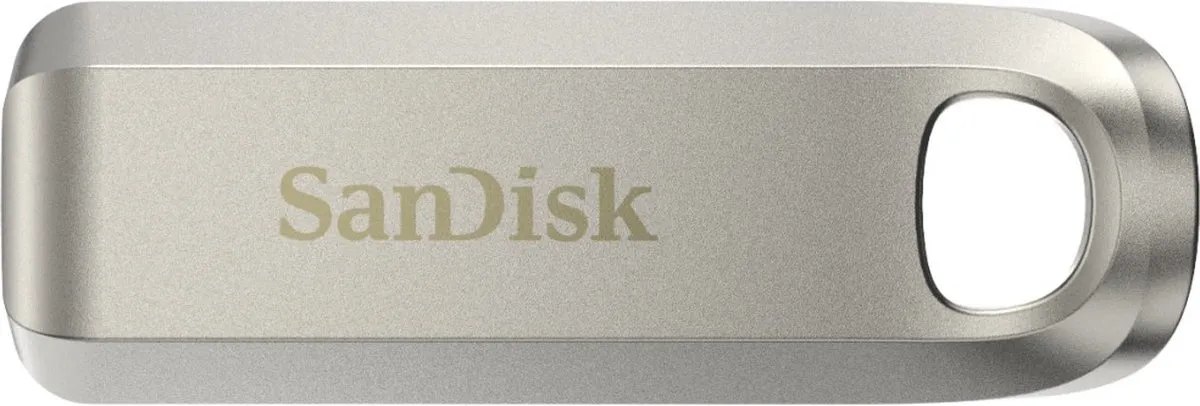SanDisk Ultra Luxe USB 512GB Type-C - 400MB/s - Zilver