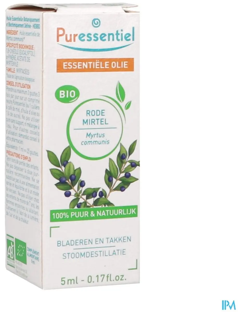 Puressentiel Mirte Biologische Etherische Olie 5ml