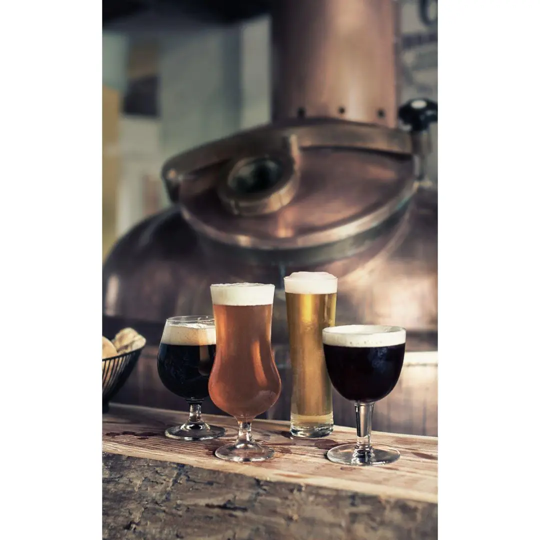 Bormioli Rocco Abbey Bierglas Set - 6x 41cl - Transparant