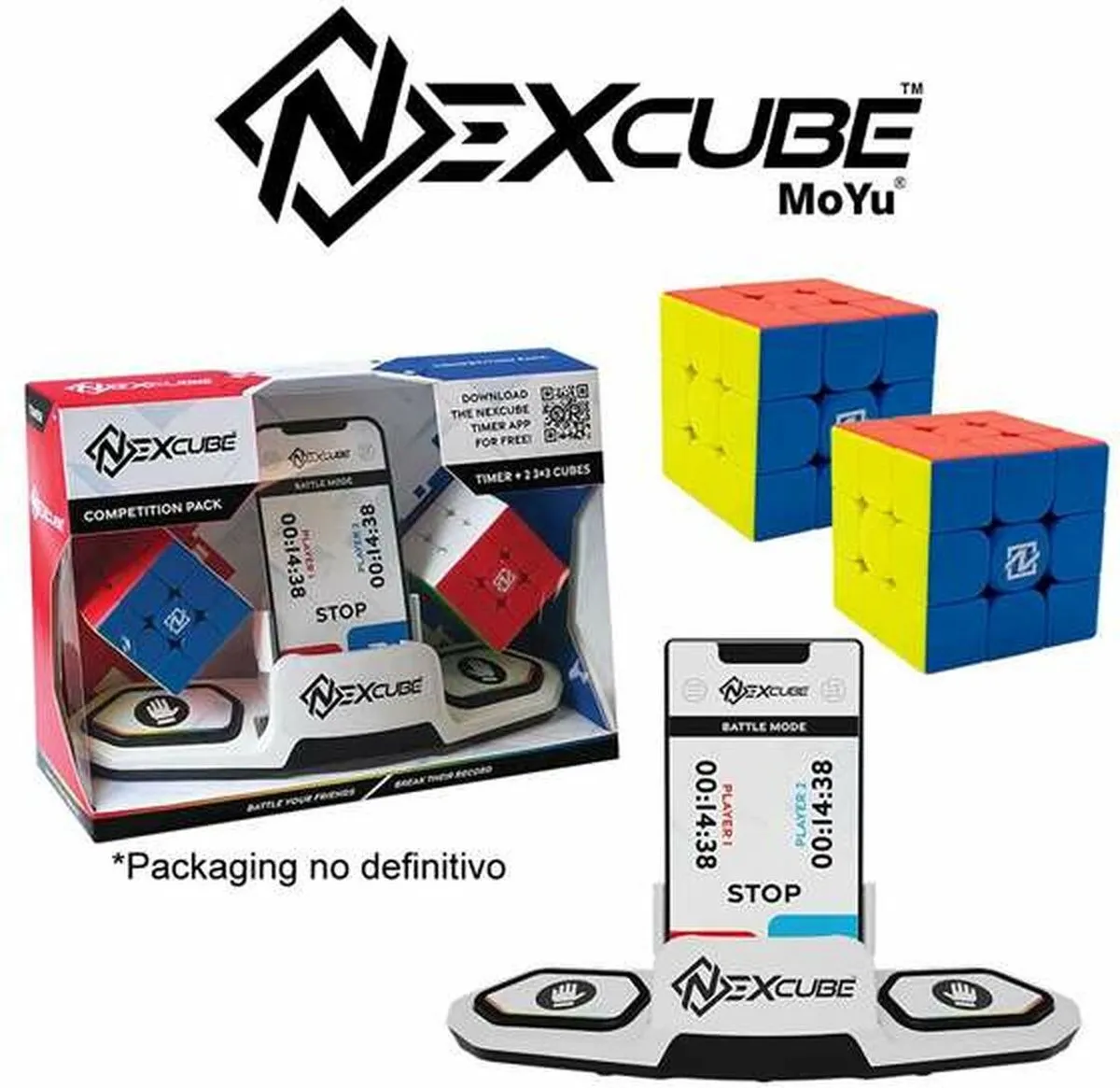 Goliath Nexcube Competition Pack Speedcube 929023 - 2 Stuks