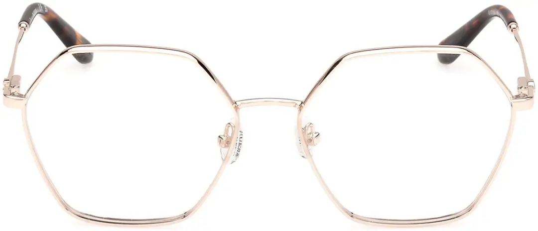 GUESS GU50184 Brilmontuur - Shiny pale gold