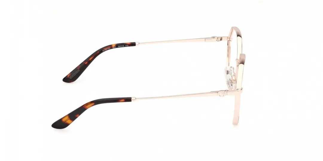 GUESS GU50184 Brilmontuur - Shiny pale gold