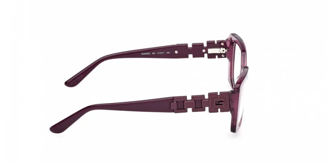 Guess GU50322 Bril - Transparant - afbeelding 6 van 6