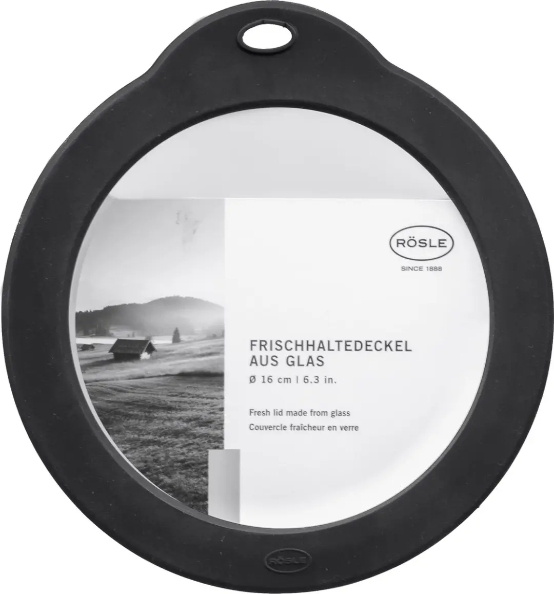 Rösle Vershouddeksel Glas 16cm