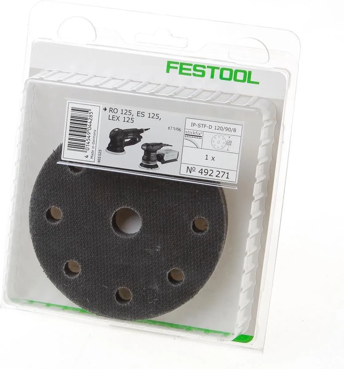 Festool 492271 Interface Pad - Zacht 15x120x90mm