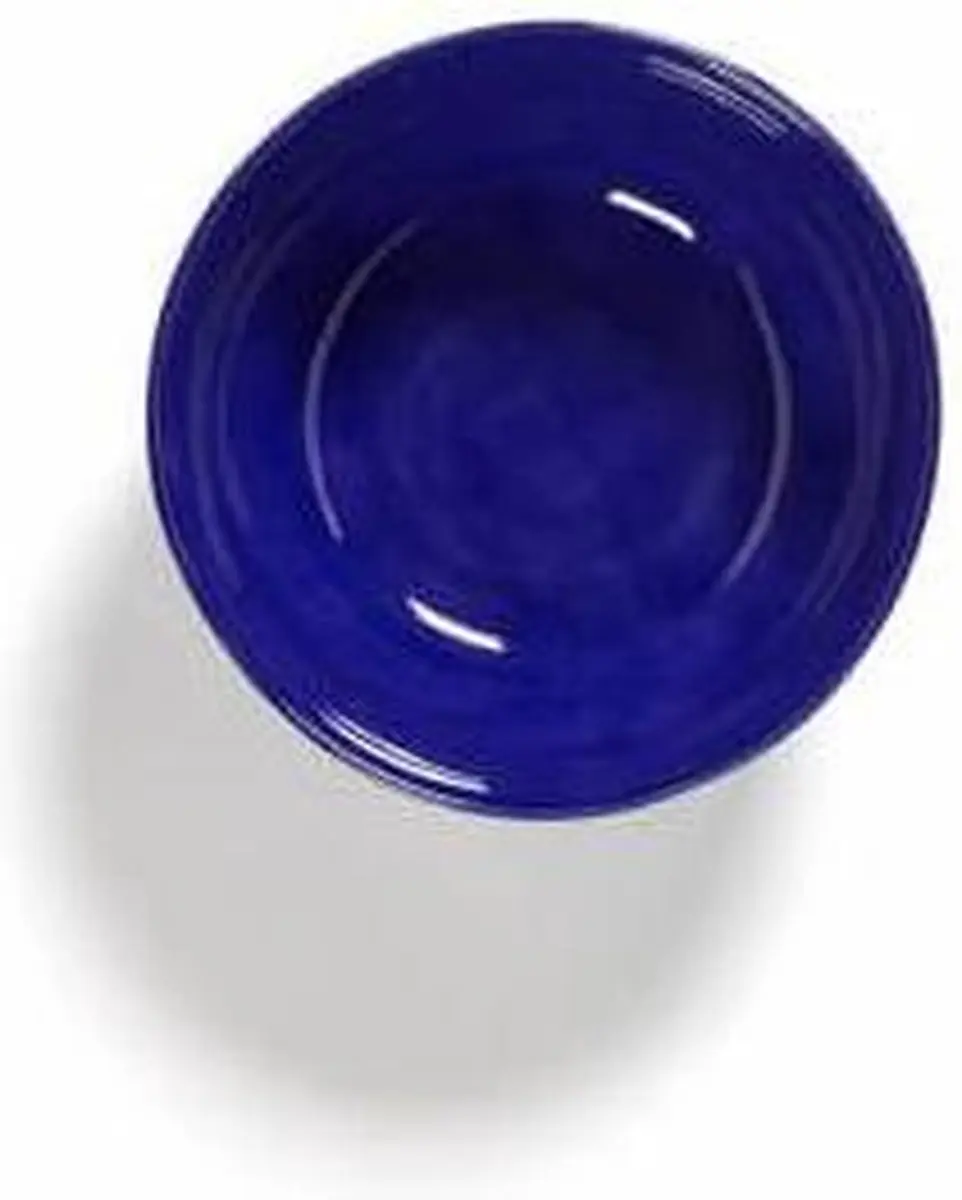 Serax Feast By Ottolenghi Kom Ø18cm - Donkerblauw/Wit