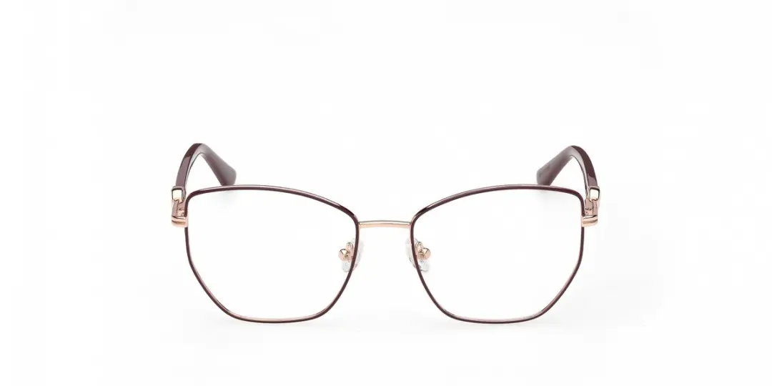 Guess GU50312 Brilmontuur - Shiny Bordeaux