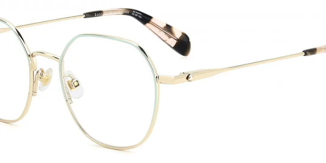 Kate Spade Madisyn Brilmontuur - Gold Blue 52/18/140