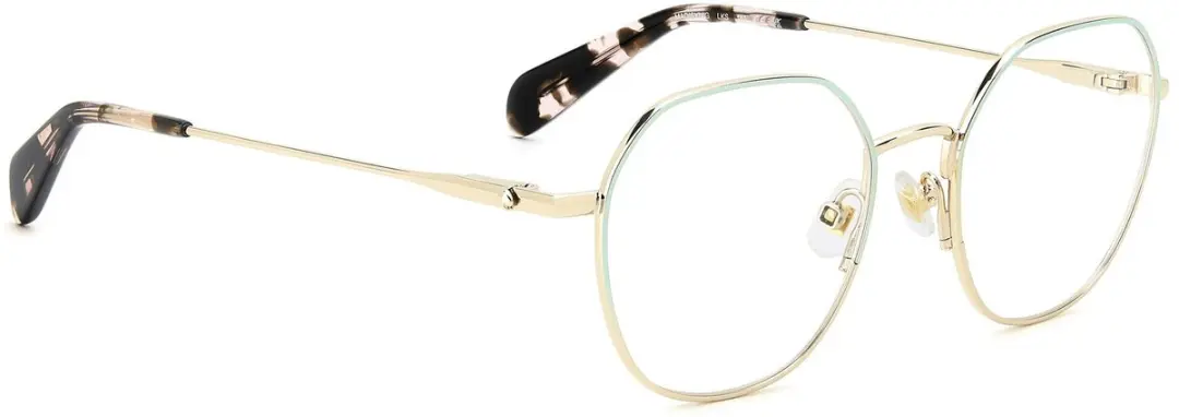 Kate Spade Madisyn Brilmontuur - Gold Blue 52/18/140