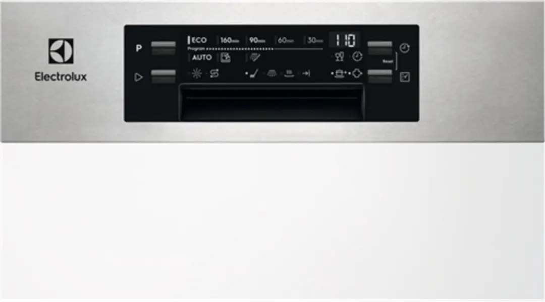 Electrolux EES42210IX Inbouw Vaatwasser 9 Couverts - Roestvrijstaal