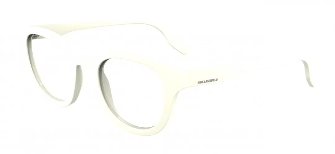 Karl Lagerfeld KL6177 Brilmontuur - Wit - afbeelding 6 van 6