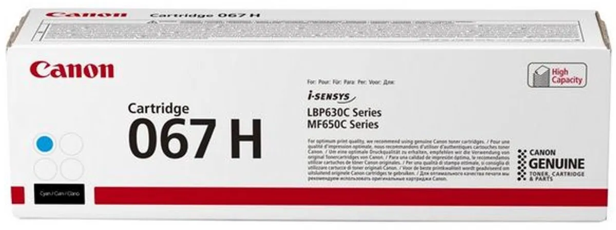 Canon 067H Cyan Toner 5105C002