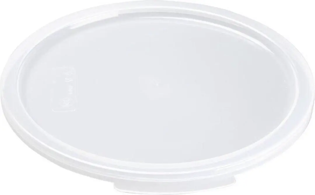 Vogue Deksel DJ964 Ronde Vershoudbak 10L/20L - Transparant