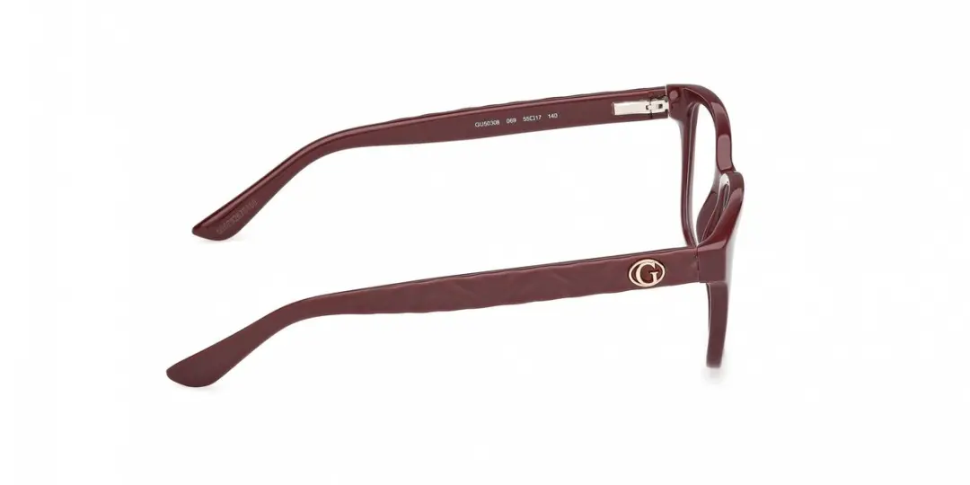 Guess GU50308 Vrouw Brilmontuur - Shiny Bordeaux