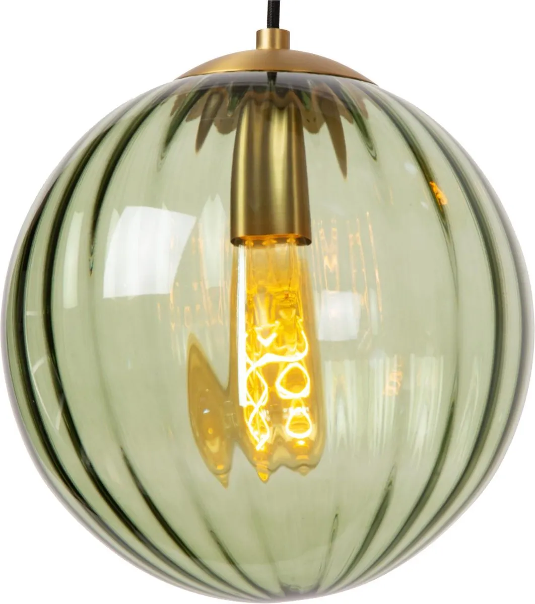 Lucide Monsaraz Hanglamp Ø35cm - 3xE27 Groen