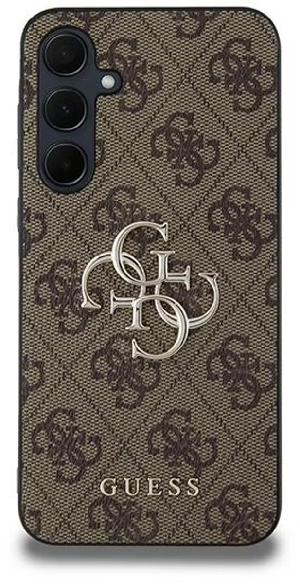 Guess GUHCSA354GMGBR Hoesje - Samsung Galaxy A35 - Bruin