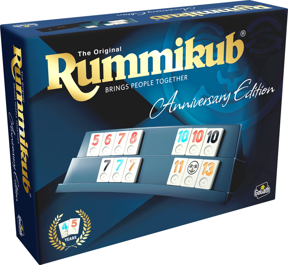 Goliath Rummikub Anniversary Edition - Bordspel - Strategiespel - Speciale editie ter gelegenheid van het 45 jarig bestaan!