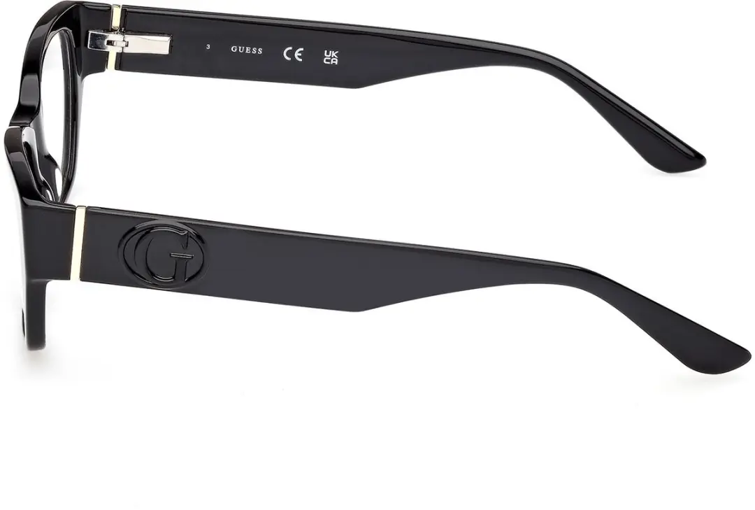 Guess GU50304 Brilmontuur - Shiny Black