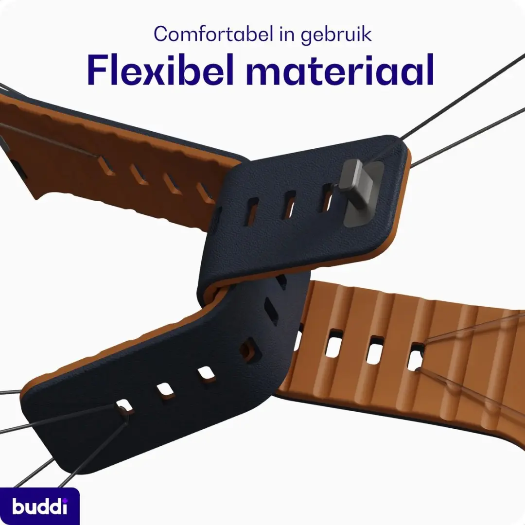 Buddi Luno Magnetisch Apple Watch Bandje Indigo