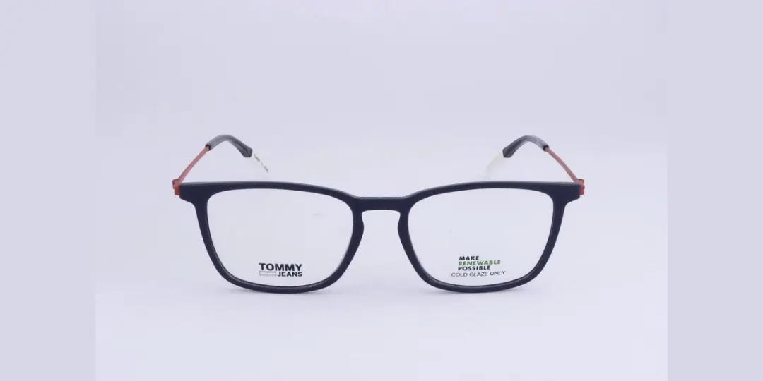 Tommy Hilfiger TJ 0061 Brilmontuur - Blauw/Rood