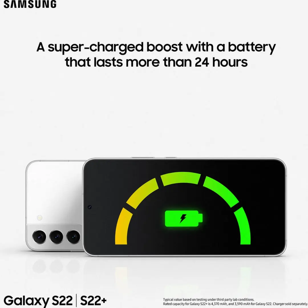 Samsung Galaxy S22 SM-S901BZWDEUB - 128GB - Phantom White