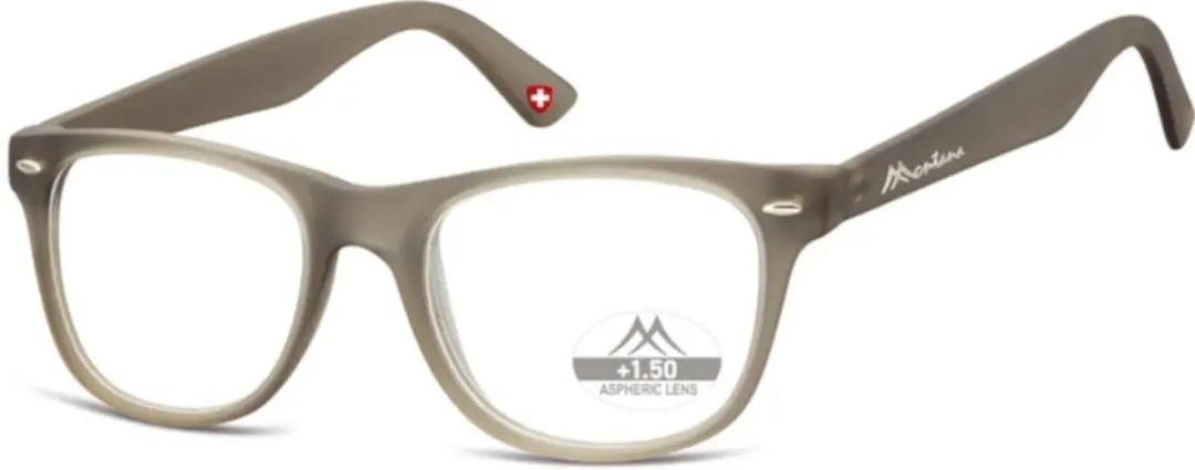 Montana Leesbril Mr67 Grijs Sterkte +2.50