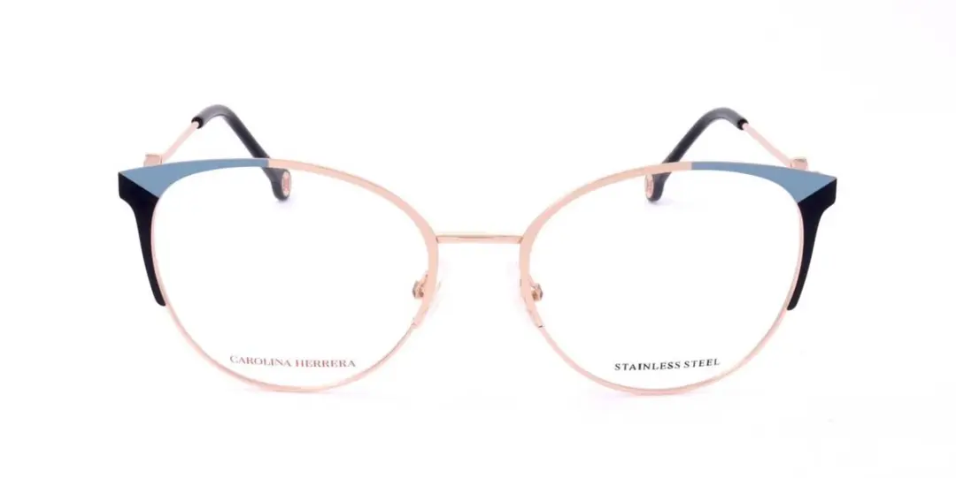 Carolina Herrera HER 0115 Brilmontuur - Gold Blue