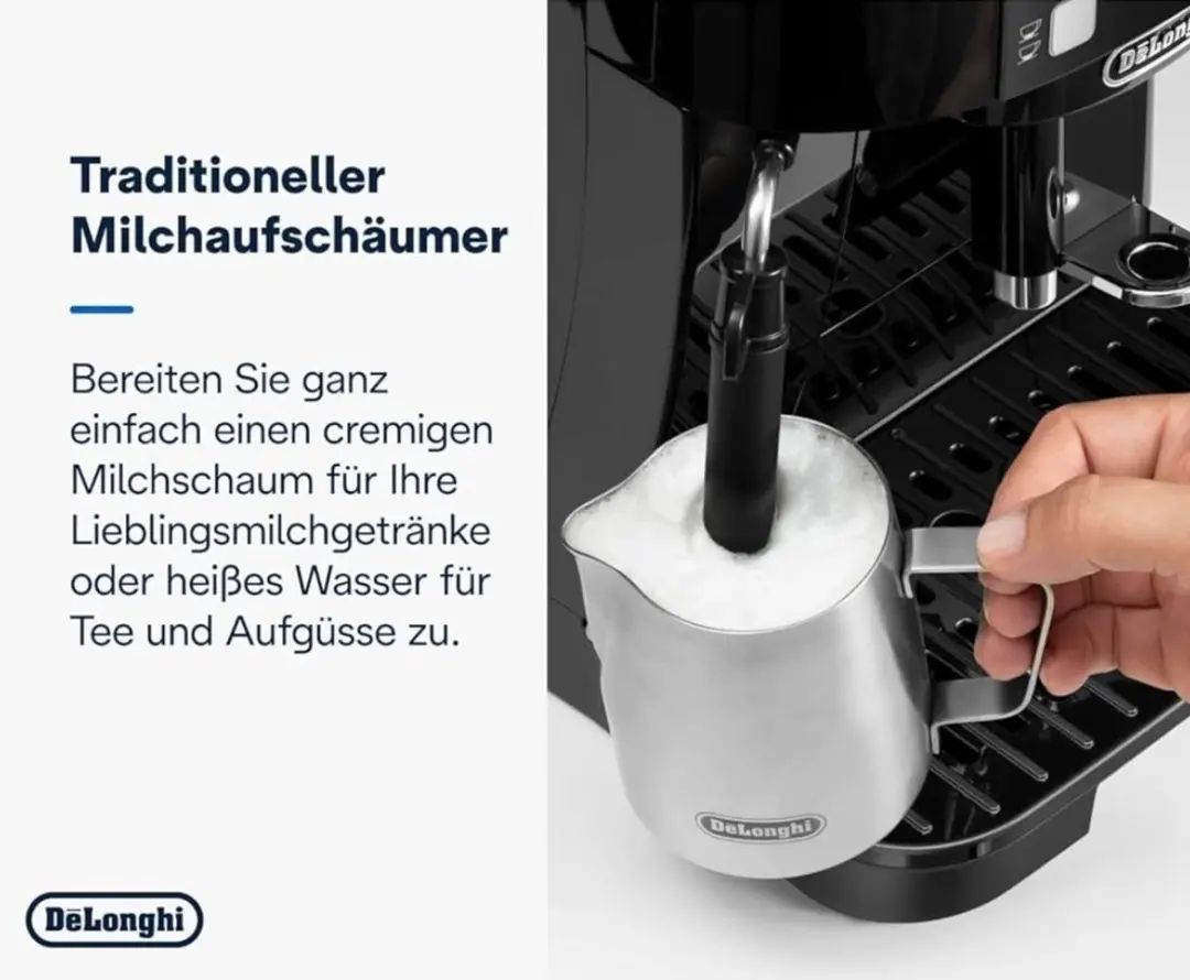 De'Longhi Magnifica S ECAM11.112.B Koffiemachine - 2 Koppen - 1.8L - Zwart
