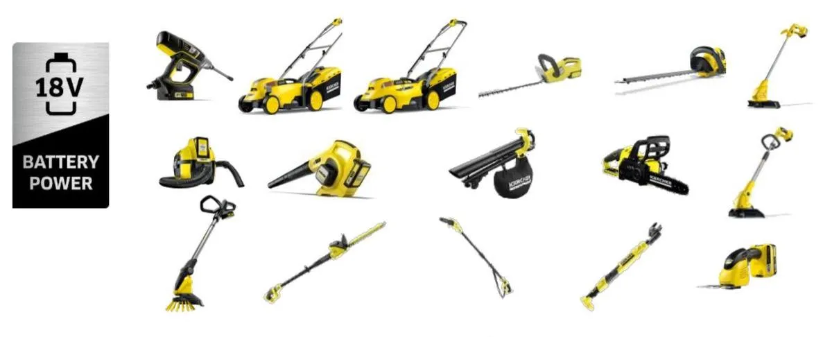 Kärcher LMO 18-36 Accu Grasmaaier - 45L