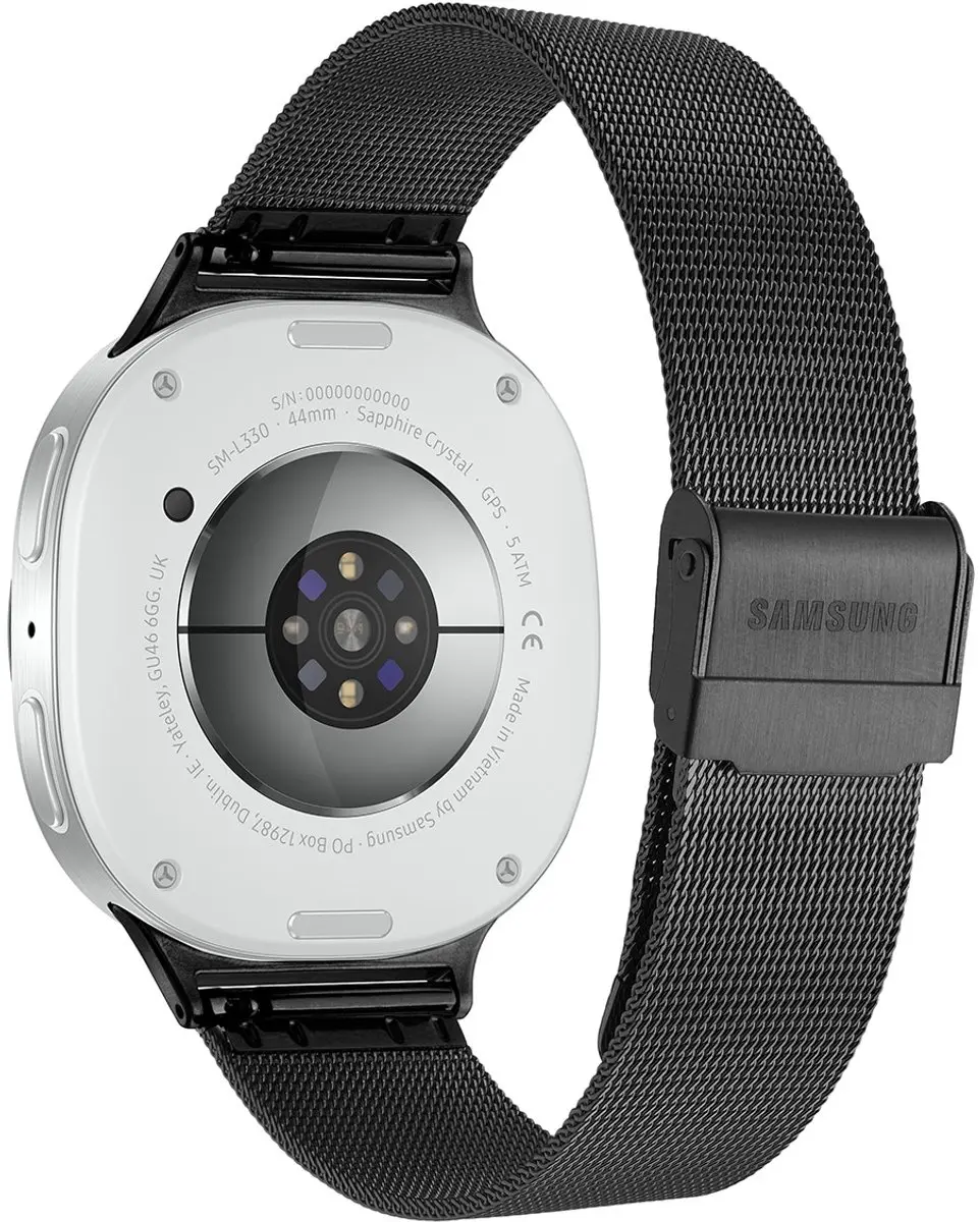 Samsung Galaxy Watch 8 Special Edition 40mm - Zilver/Zwart Mesh