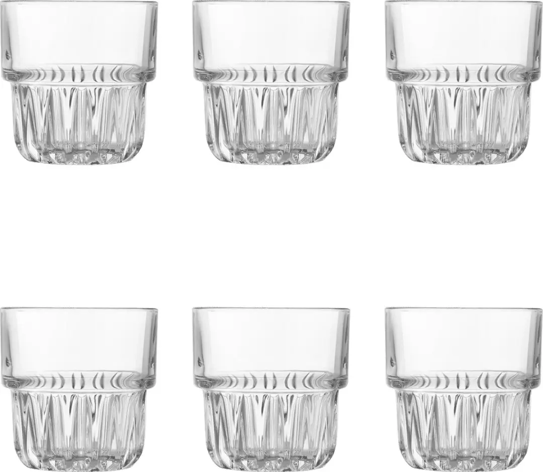 Libbey Everest Tumbler 23cl - 12 Stuks - Transparant