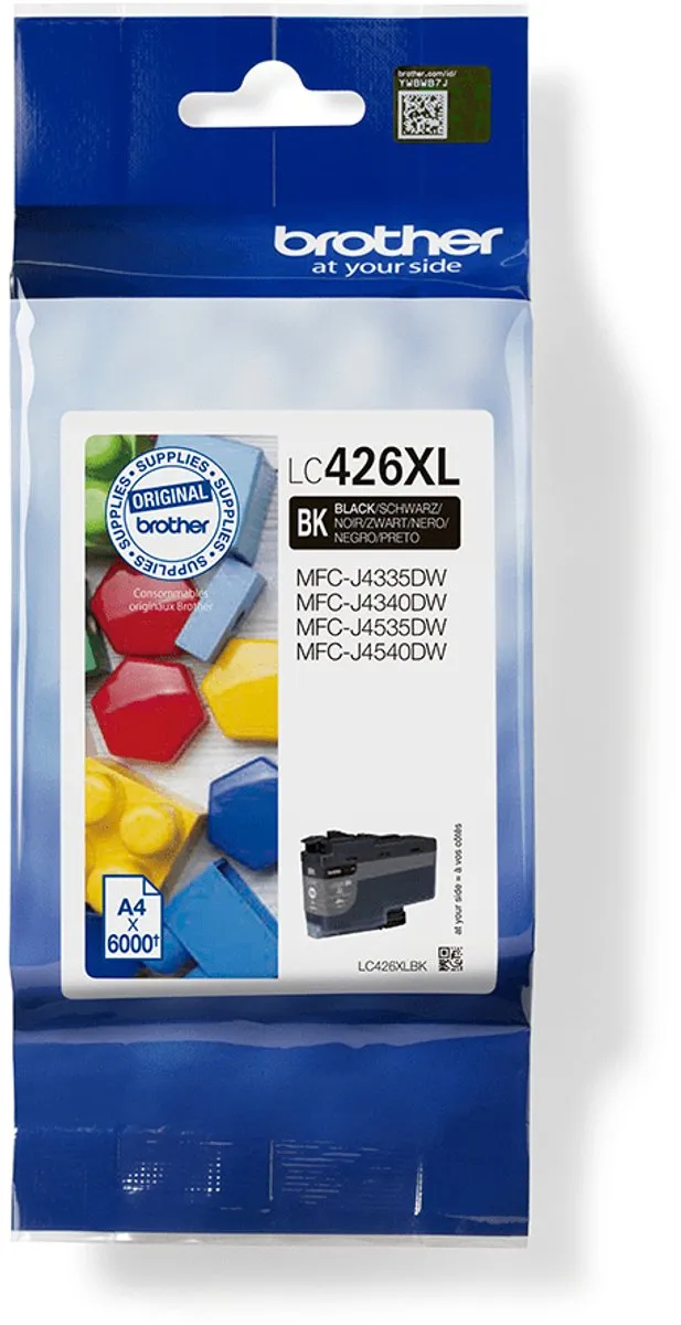 Brother LC426XLBK Inktcartridge