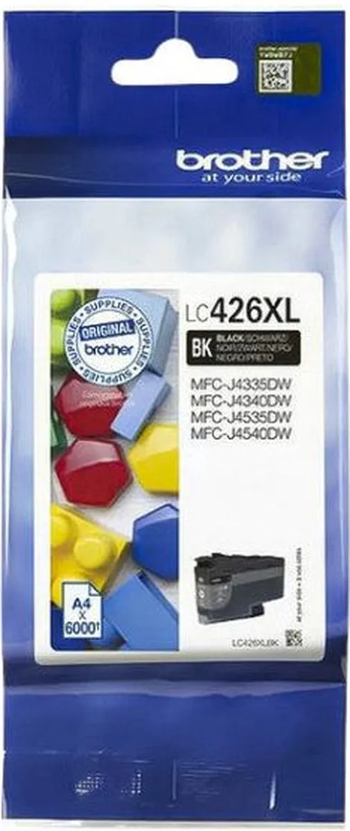 Brother LC426XLBK Inktcartridge - 6000 pagina's - Zwart