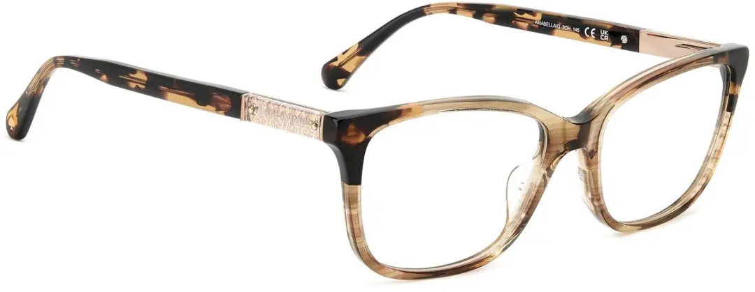 Kate Spade Amabella/G Brilmontuur - Horn beige