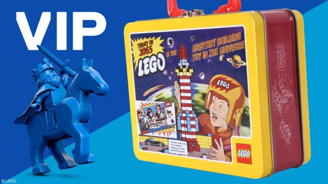 LEGO Retro Style Tin Lunchbox Space 5007331