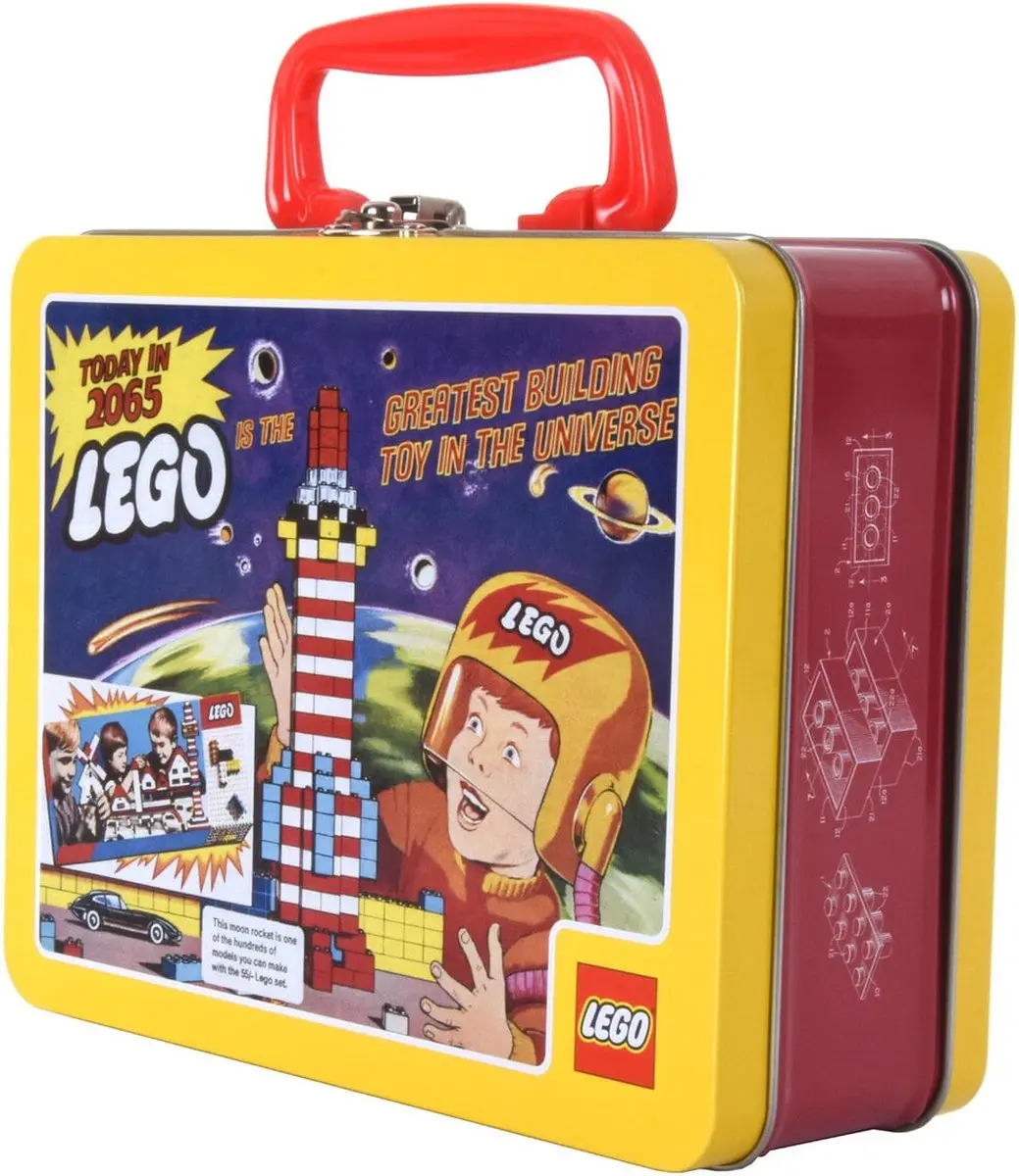 LEGO Retro Style Tin Lunchbox Space 5007331