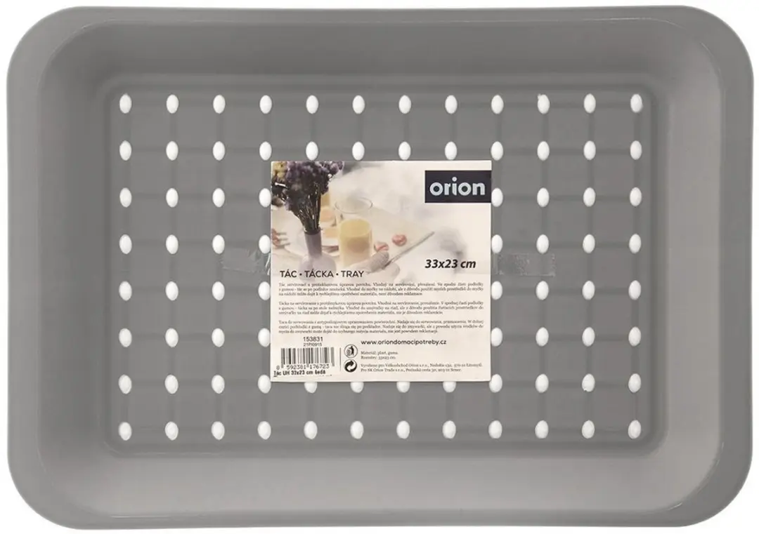 Orion Serveerschaal 153831 - Grijs - 33x23cm