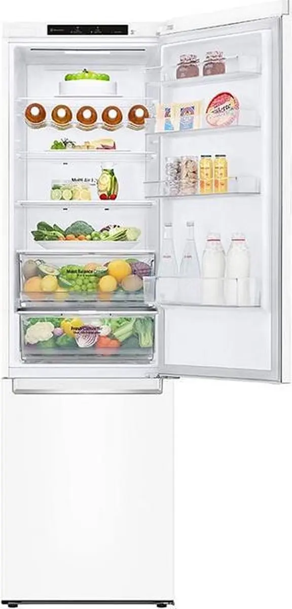 LG GBB62SWGGN Koelvriescombinatie 384L - Wit - afbeelding 6 van 6