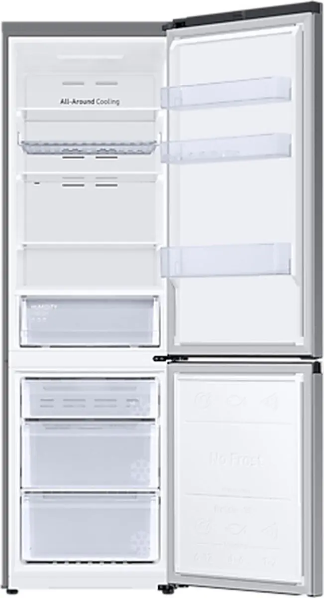 Samsung RB36T672CS9 Vrijstaand Koelkast 365L - 4 Plateaus - afbeelding 3 van 6