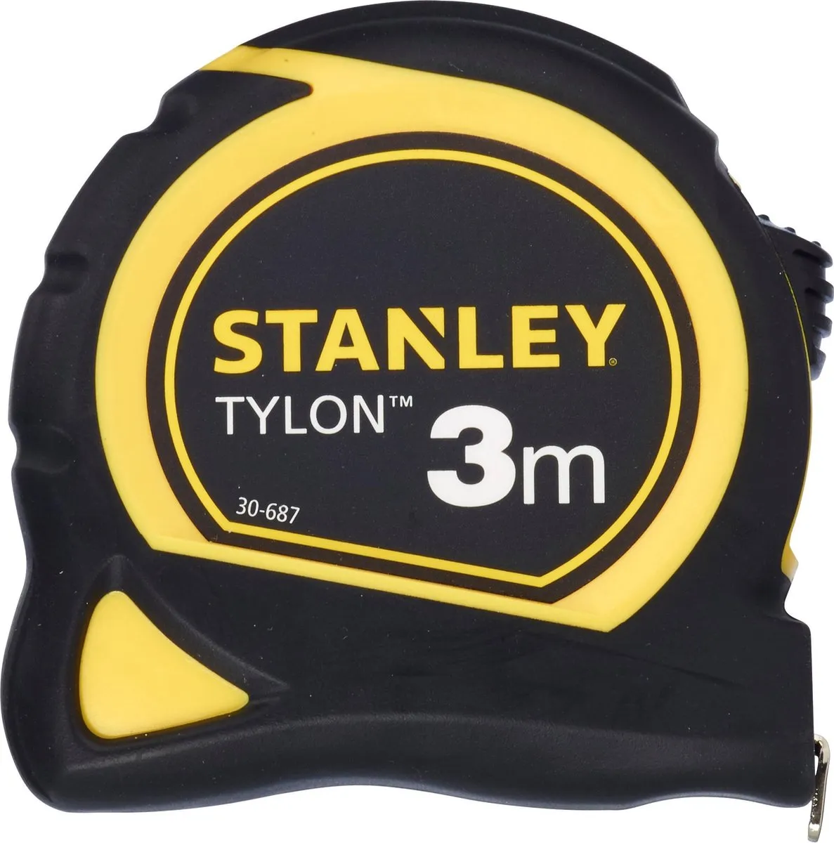 Stanley Tylon Rolbandmaat 3m 12,7mm - Zwart