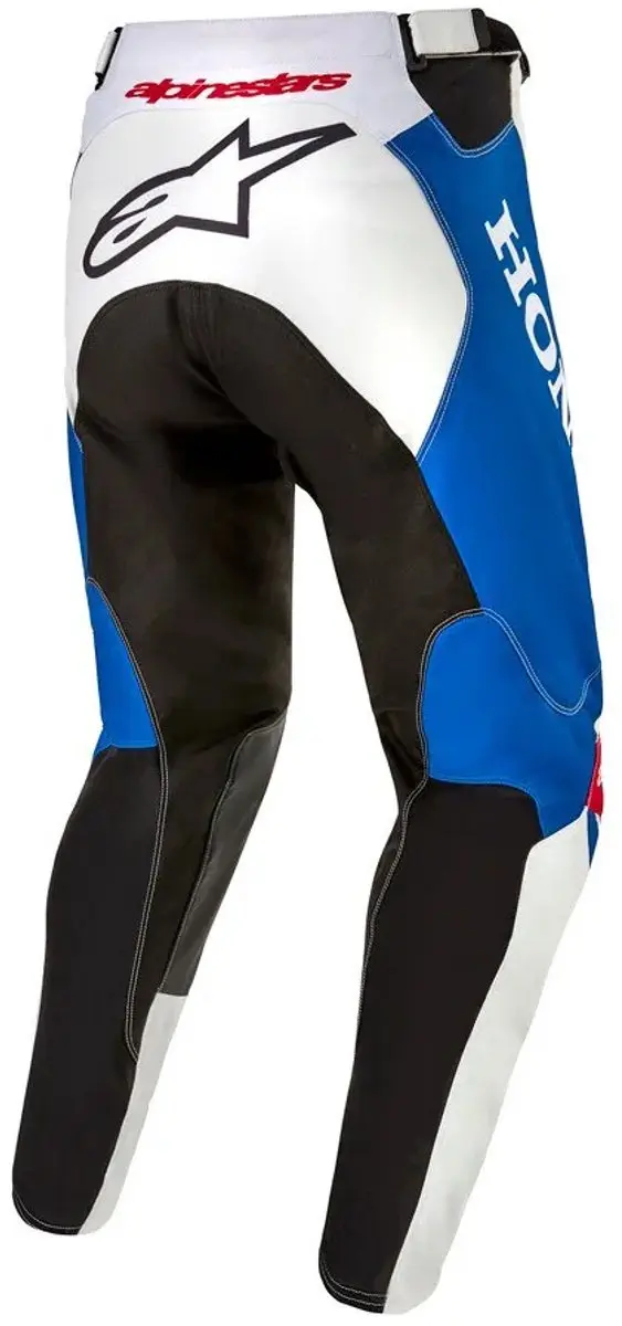 Alpinestars Honda Racer Iconic Broek 32 - Wit Helderblauw Helderrood