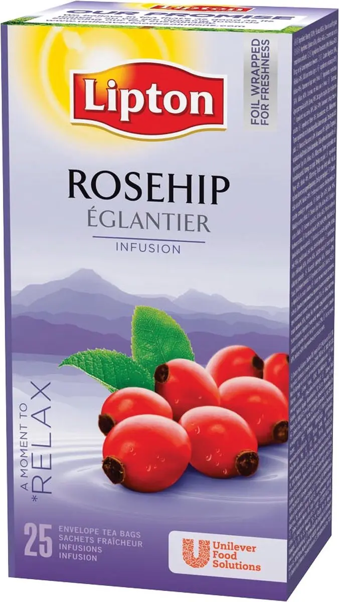 Lipton Relax Rozenbottel Thee