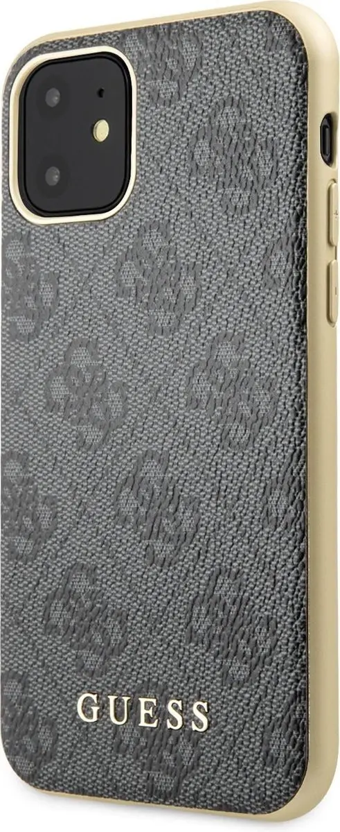 Guess Backcover voor iPhone 11 - Grijs