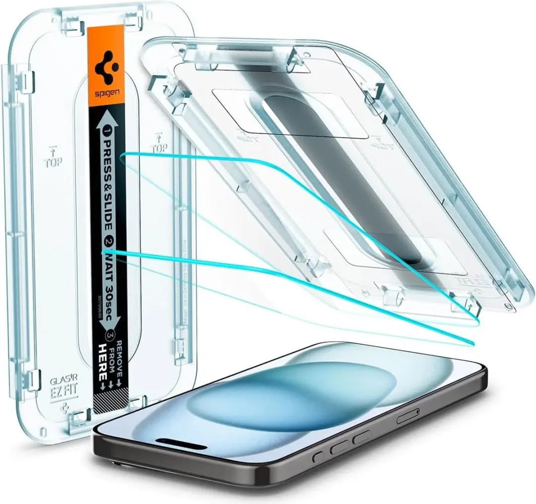 Spigen EZ Fit GLAS.tR Screenprotector iPhone 16
