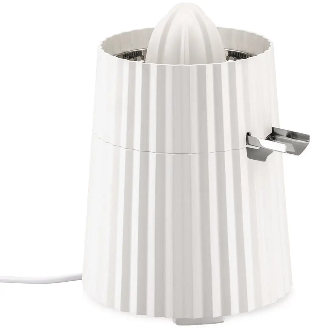 Alessi Plissé Citruspers - Wit - Ontworpen door Michele De Lucchi